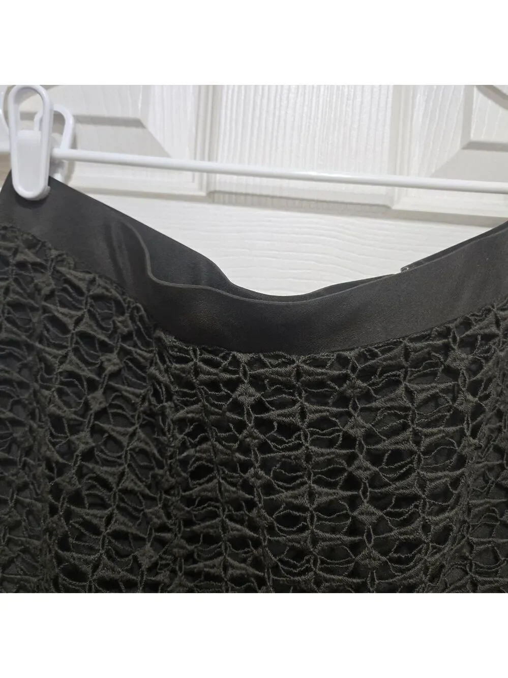 J.Crew Olive Merino Wool Open Knit Mini Skirt Small